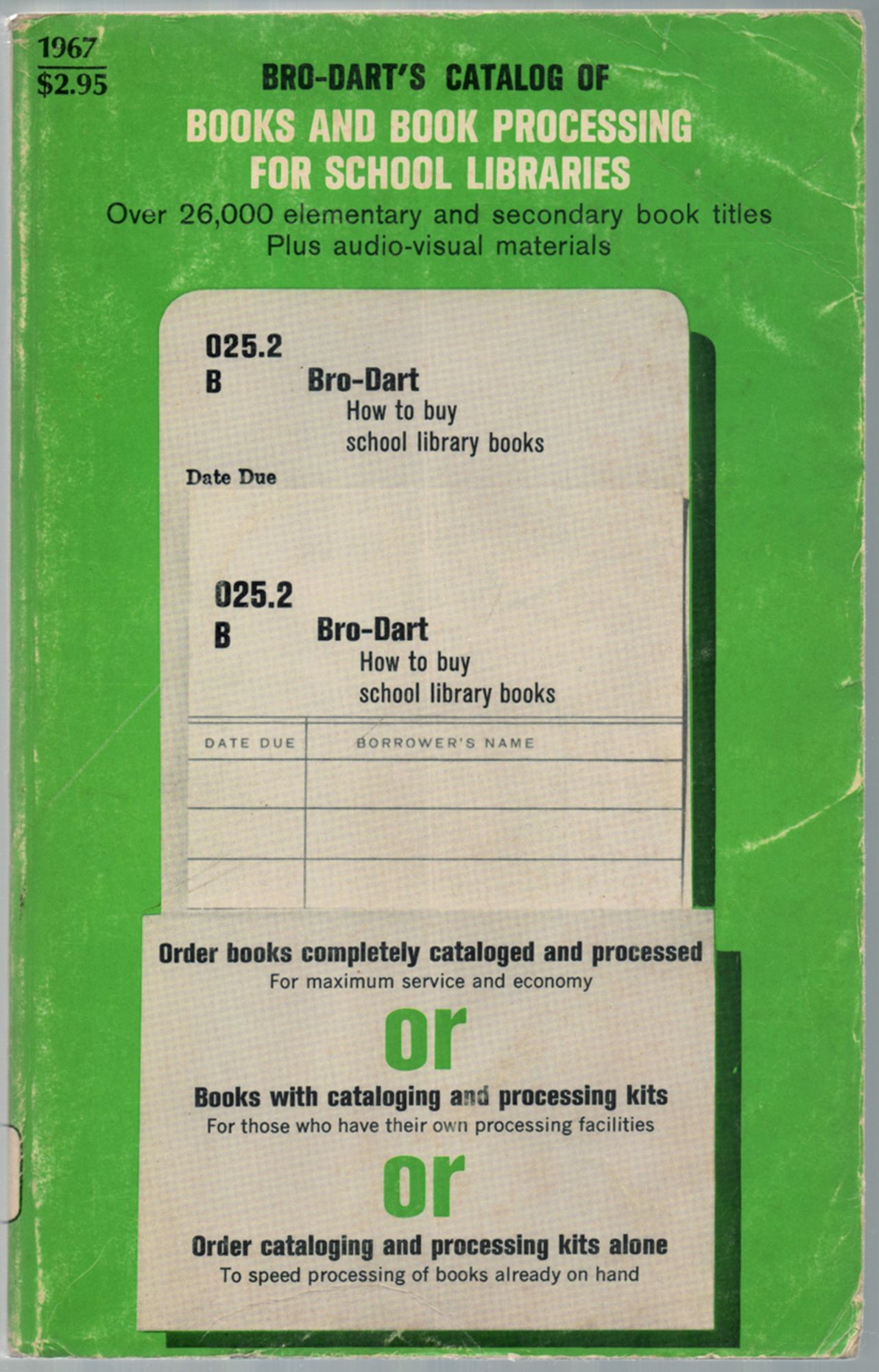 Bro-Dart's Catalog of Books and Book Processing for School Libraries on  Between the Covers